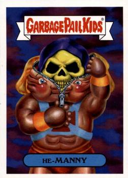 2018 Topps Garbage Pail Kids We Hate the '80s #1a He-Manny Front