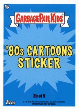 2018 Topps Garbage Pail Kids We Hate the '80s #2b Adored Adora Back
