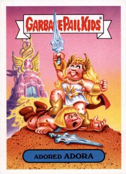 2018 Topps Garbage Pail Kids We Hate the '80s #2b Adored Adora Front