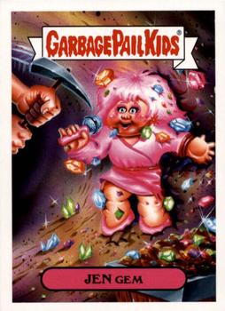 2018 Topps Garbage Pail Kids We Hate the '80s #5a Jen Gem Front
