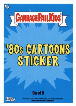 2018 Topps Garbage Pail Kids We Hate the '80s #9a Mona-Chhichi Back