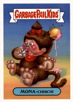 2018 Topps Garbage Pail Kids We Hate the '80s #9a Mona-Chhichi Front