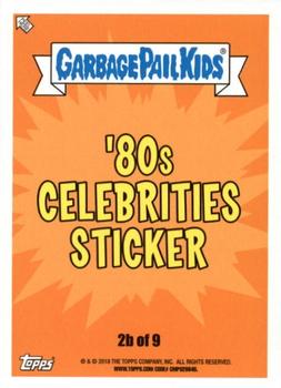 2018 Topps Garbage Pail Kids We Hate the '80s #2b Material Gal Back