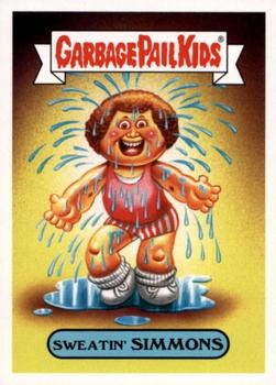2018 Topps Garbage Pail Kids We Hate the '80s #6b Sweatin' Simmons Front