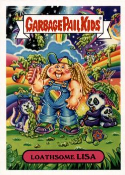 2018 Topps Garbage Pail Kids We Hate the '80s #3a Loathsome Lisa Front