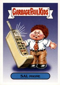 2018 Topps Garbage Pail Kids We Hate the '80s #6a Sal Phone Front