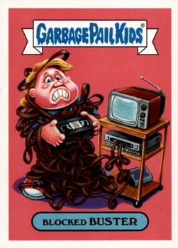 2018 Topps Garbage Pail Kids We Hate the '80s #7a Blocked Buster Front