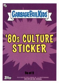 2018 Topps Garbage Pail Kids We Hate the '80s #9a Mixed Tate Back