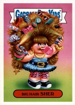 2018 Topps Garbage Pail Kids We Hate the '80s #1a Big Hair Sher Front