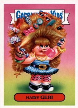 2018 Topps Garbage Pail Kids We Hate the '80s #1b Hairy Geri Front