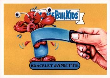 2018 Topps Garbage Pail Kids We Hate the '80s #4b Bracelet Janette Front