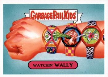 2018 Topps Garbage Pail Kids We Hate the '80s #9b Watchin' Wally Front
