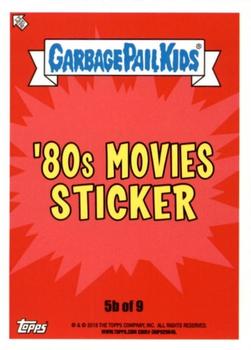 2018 Topps Garbage Pail Kids We Hate the '80s #5b Tom Cruisin' Back
