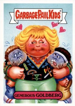 2018 Topps Garbage Pail Kids We Hate the '80s #6b Generous Goldberg Front