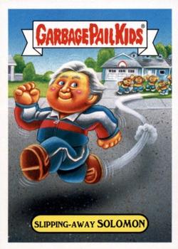 2018 Topps Garbage Pail Kids We Hate the '80s #8b Slipping-Away Solomon Front