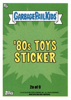 2018 Topps Garbage Pail Kids We Hate the '80s #2a Mad Paul Back