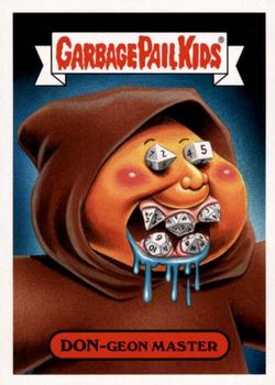 2018 Topps Garbage Pail Kids We Hate the '80s #3b Don-Geon Master Front