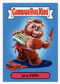 2018 Topps Garbage Pail Kids We Hate the '80s #5b Rux-Finn Front