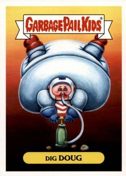 2018 Topps Garbage Pail Kids We Hate the '80s #9a Dig Doug Front