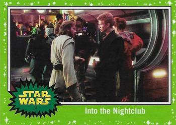 2017 Topps Star Wars Journey To The Last Jedi - Starfield Green #4 Into the Nightclub Front