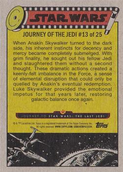 2017 Topps Star Wars Journey To The Last Jedi - Starfield Green #13 Imbalance in The Force Back