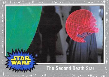 2017 Topps Star Wars Journey To The Last Jedi - Starfield Silver #34 The Second Death Star Front