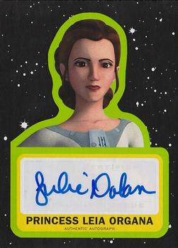 2017 Topps Star Wars Journey To The Last Jedi - Autographs #A-JD Julie Dolan Front