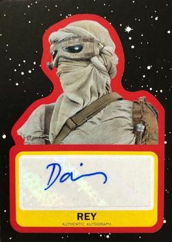 2017 Topps Star Wars Journey To The Last Jedi - Autographs Imperial Red #A-DRI Daisy Ridley Front