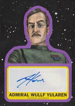 2017 Topps Star Wars Journey To The Last Jedi - Autographs Purple #A-TK Tom Kane Front