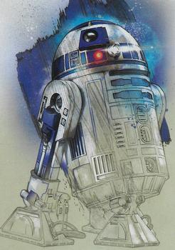 2017 Topps Star Wars Journey To The Last Jedi - Character Cards #7 R2-D2 Front