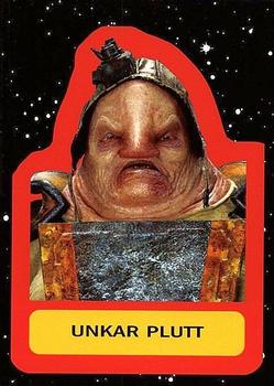 2017 Topps Star Wars Journey To The Last Jedi - Character Retro Stickers #16 Unkar Plutt Front