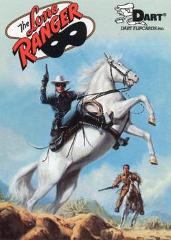 1997 Dart Lone Ranger - Promos #P1 Lone Ranger / Silver Front