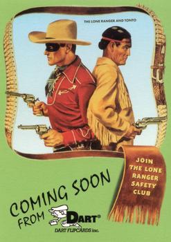 1997 Dart Lone Ranger - Promos #P2 Lone Ranger / Tonto Front