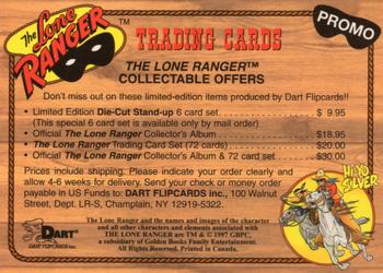 1997 Dart Lone Ranger - Promos #Promo Lone Ranger / Bank Robber Back