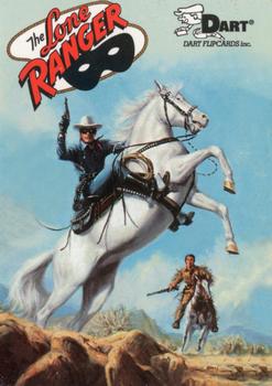 1997 Dart Lone Ranger - Promos #NNO Lone Ranger / Tonto Front