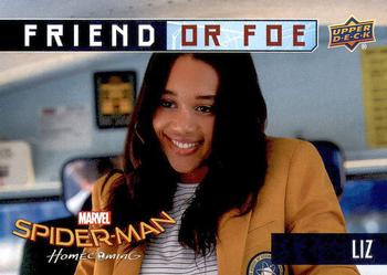 2017 Upper Deck Marvel Spider-Man Homecoming - Friend or Foe #FF6 Liz Allan Front