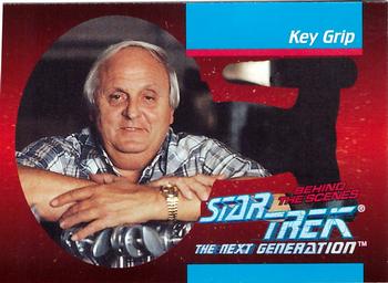 1993 SkyBox Star Trek: The Next Generation Behind the Scenes #2 Robert Sordal Front