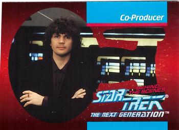 1993 SkyBox Star Trek: The Next Generation Behind the Scenes #3 Joe Menosky Front