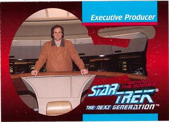 1993 SkyBox Star Trek: The Next Generation Behind the Scenes #37 Rick Berman Front