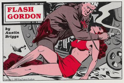 1989 Kitchen Sink Cards 20th Anniversary #30 Flash Gordon Front
