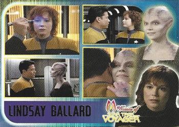 2001 Rittenhouse Women of Star Trek Voyager HoloFEX - Printers Proof #64 Lyndsay Ballard Front