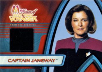 2001 Rittenhouse Women of Star Trek Voyager HoloFEX - From the Archives Costume #F2 Captain Janeway Front