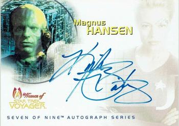 2001 Rittenhouse Women of Star Trek Voyager HoloFEX - Autograph (Seven of Nine Series) #SA6 Kirk Baily Front