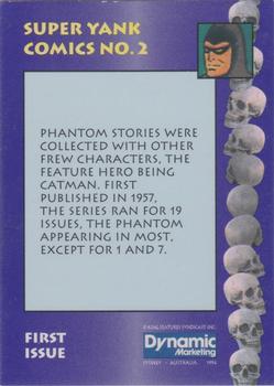 1994 Dynamic The Phantom Series 2 #2 Super Yank Comics No.2 Back