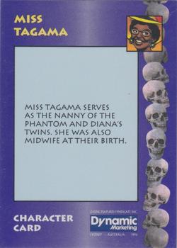 1994 Dynamic The Phantom Series 2 #44 Miss Tagama Back