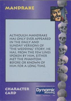 1994 Dynamic The Phantom Series 2 #48 Mandrake Back