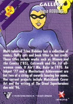 1996 Intrepid The Phantom Gallery #62 Trina Robbins Back