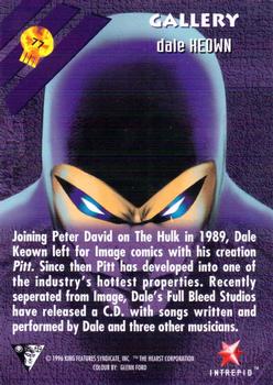 1996 Intrepid The Phantom Gallery #77 Dale Keown Back