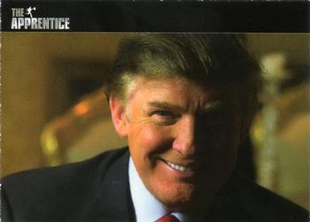 2005 Comic Images The Apprentice - Promos #P1 Donald Trump Front