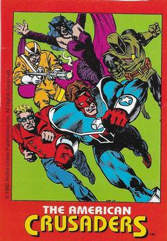 1992 Impact Comics #NNO American Crusaders Front